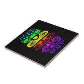 OLD HIPPIE tegel Tegeltje (Zijkant)