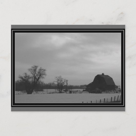 Old Historic Barn near Weiser, Idaho Briefkaart (Voorkant)