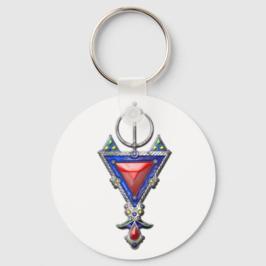 old historical bij berber jewelry tribal sleutelhanger (Voorkant)