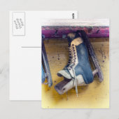 Old hockey briefkaart (Voorkant / Achterkant)
