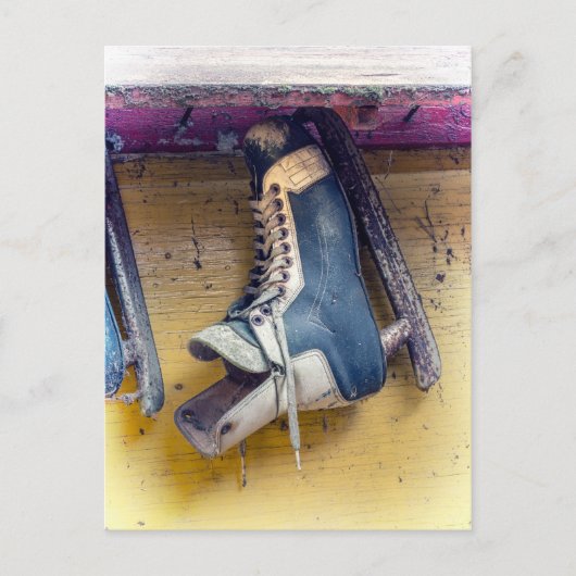 Old hockey briefkaart (Voorkant)