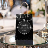 Old Hollywood B & W Sweet 16 ID1108 Kleine Gift Ba Klein Cadeauzakje