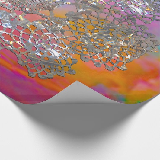 Old Hollywood Chic Elegant Margo Cadeaupapier (Hoek)