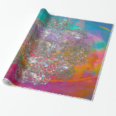 Old Hollywood Chic Elegant Margo Cadeaupapier (Uitgerold)