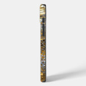 Old Hollywood Chic Elegant Monogram Case-Mate iPhone Case (Achterkant / Links)