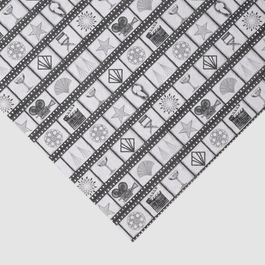 Old Hollywood Film Tissue Paper Tissuepapier (Detail)