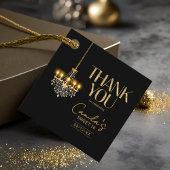 Old Hollywood Glam Chandelier Sweet 16 ID1108 Bedankjes Labels