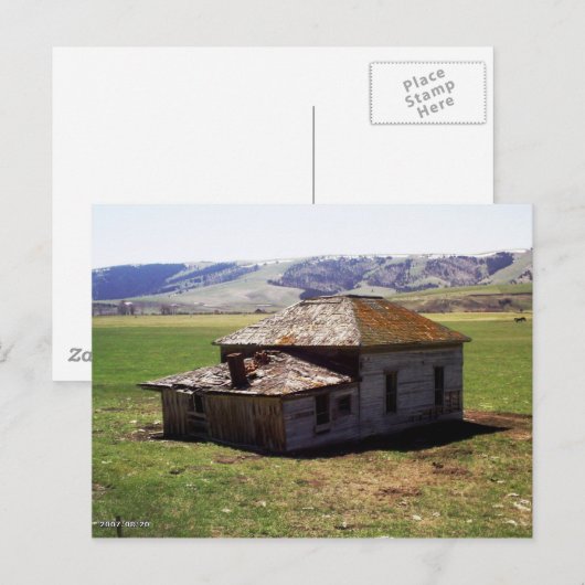 Old Homestead Briefkaart (Voorkant / Achterkant)