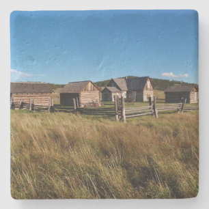 Old Homestead in Colorado Square Onderzetter