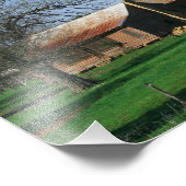 Old Homestead Photo Foto Afdruk (Hoek)