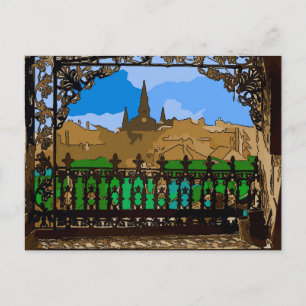 Old House Balkon New Orleans Briefkaart