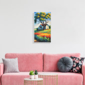 Old House Canvas Muurkunst (Insitu (Woonkamer))