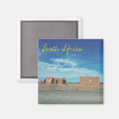 Old House Ruins South Africa Magnet (Voorkant / Achterkant)