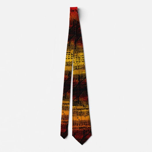 Old Hymn Stropdas (Achterkant)