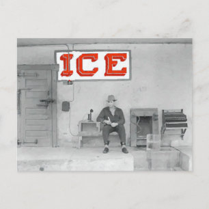 Old Ice House, Geschiedenis 1928 Briefkaart