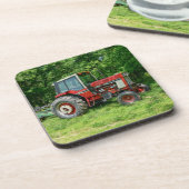 Old International Tractor Drankjes Onderzetter (Linkerzijde)