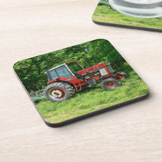 Old International Tractor Drankjes Onderzetter (Linkerzijde)