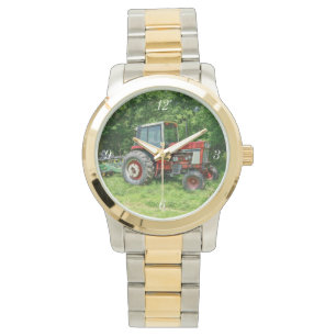 Old International Tractor Horloge