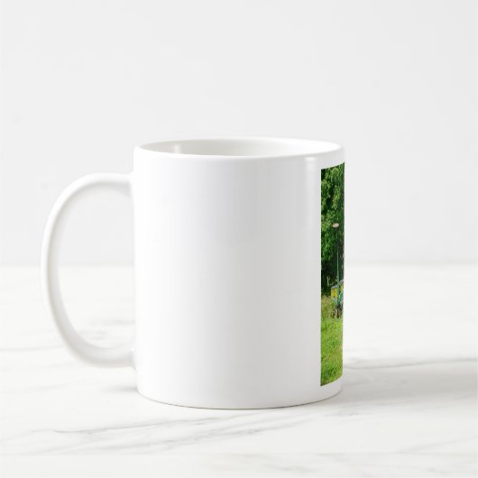 Old International Tractor Koffiemok (Links)