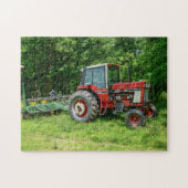 Old International Tractor Legpuzzel (Horizontaal)