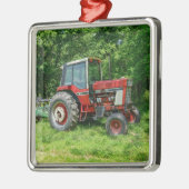 Old International Tractor Metalen Ornament (Links)