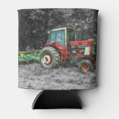 Old International Tractor Painterly Blikjeskoeler (Voorkant)