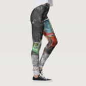 Old International Tractor Painterly Leggings (Rechts)