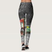 Old International Tractor Painterly Leggings (Achterkant)