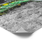 Old International Tractor Painterly Poster (Hoek)