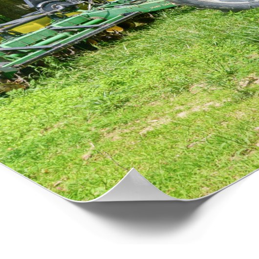 Old International Tractor Poster (Hoek)