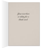 Old Irish Blessing Giants Causeway Ireland Card (Binnen (Rechts))