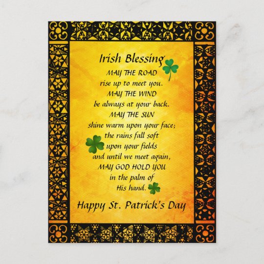 Irish blessing for st patricks day