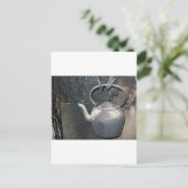 Old Irish Kettle Briefkaart (Staand voorkant)