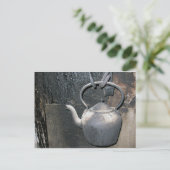 Old Irish Kettle Briefkaart (Staand voorkant)