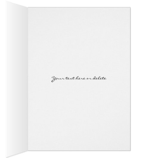 Old Irish Spinning Wheel Custom All-Occasion Kaart (Binnen (Rechts))