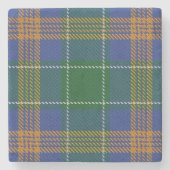 Old Irish Tavern Clan McAuliffe MacAuliffe Tartan Stenen Onderzetter (Voorkant)