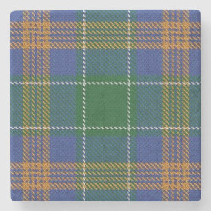 Old Irish Tavern Clan McAuliffe MacAuliffe Tartan Stenen Onderzetter