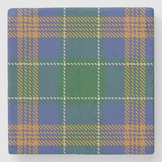 Old Irish Tavern Clan McAuliffe MacAuliffe Tartan Stenen Onderzetter (Voorkant)