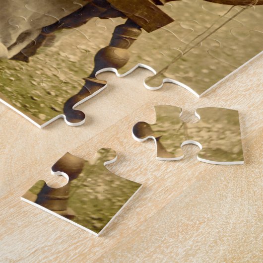 Old Irish Wool Spinner Lady Legpuzzel (Zijkant)