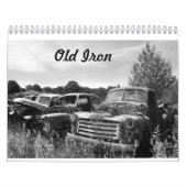 Old Iron Classic Cars Calendar Kalender (Hoes)
