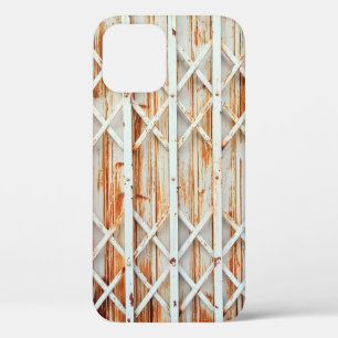 Old iron door panels are rusted. abstract, antiek. Case-Mate iPhone case