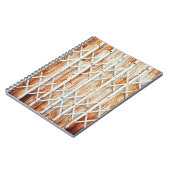 Old iron door panels are rusted. abstract, antiek. notitieboek (Linkerzijde)