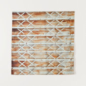 Old iron door panels are rusted. abstract, antiek. wandkleed (Voorkant (horizontaal))