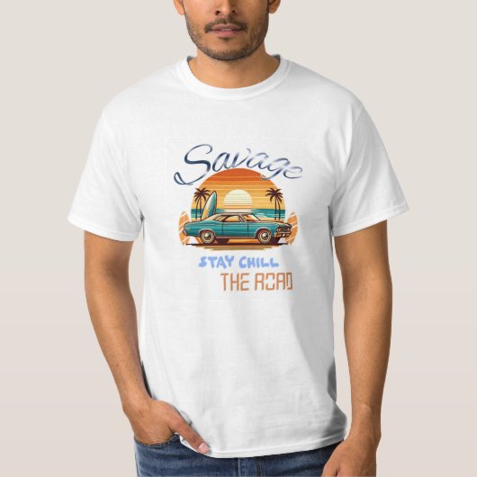 Old is Gold Car Edition T-shirt (Voorkant)