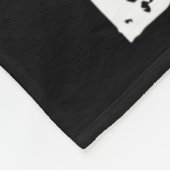 Old Is The New Black Funny Elderly Gift Christmas  Fleece Deken (Hoek)