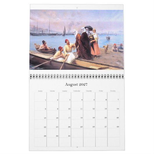 Old Istanbul Wall Calendar Kalender (Aug 2027)