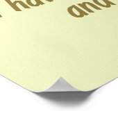 Old Izak Walton Gezegde Brown Trout Vist Poster (Hoek)