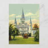 Old Jackson Square Briefkaart (Voorkant)