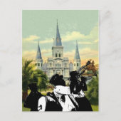 Old Jackson Square Briefkaart (Voorkant)