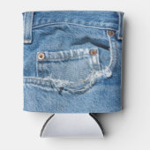 Old Jeans Koelbox Blikjeskoeler (Voorkant)